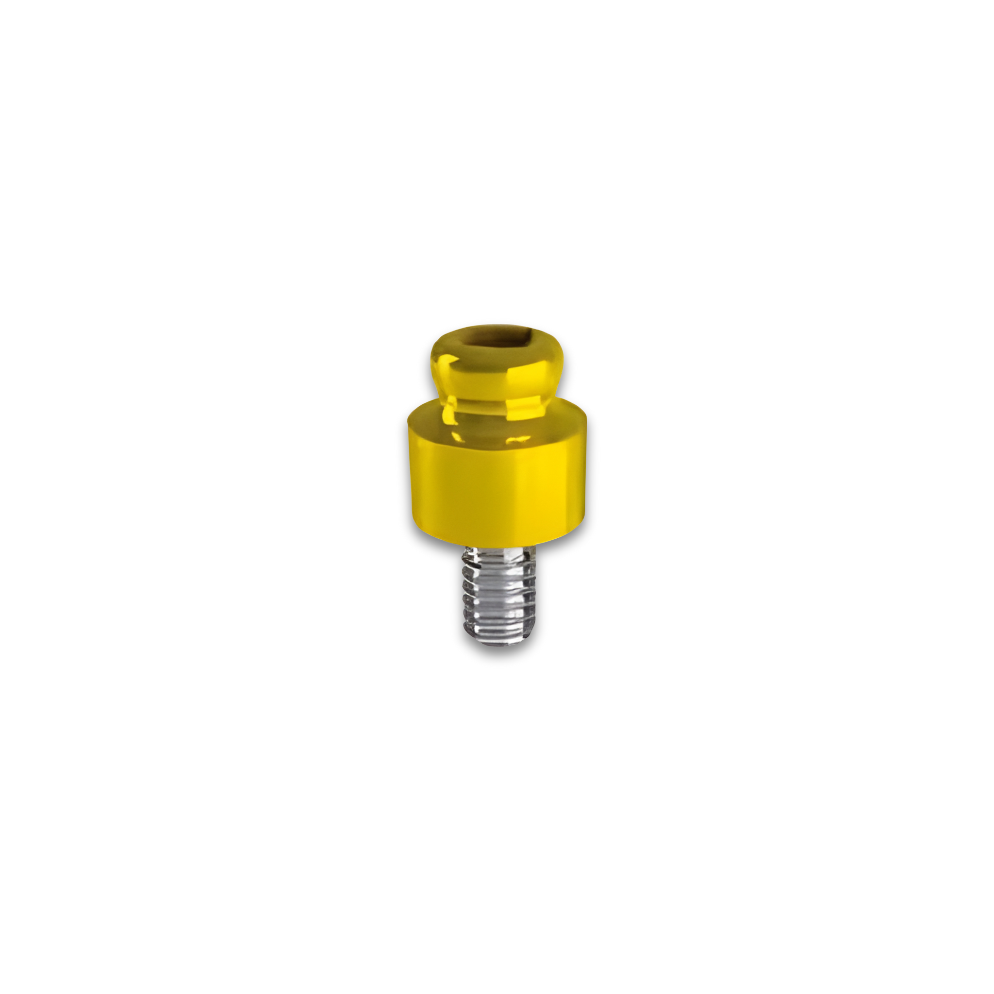 Equator-Abutment-Set für Overdenture - Titan Gr. 5 PVD TiN - Schmales Gingivaprofil