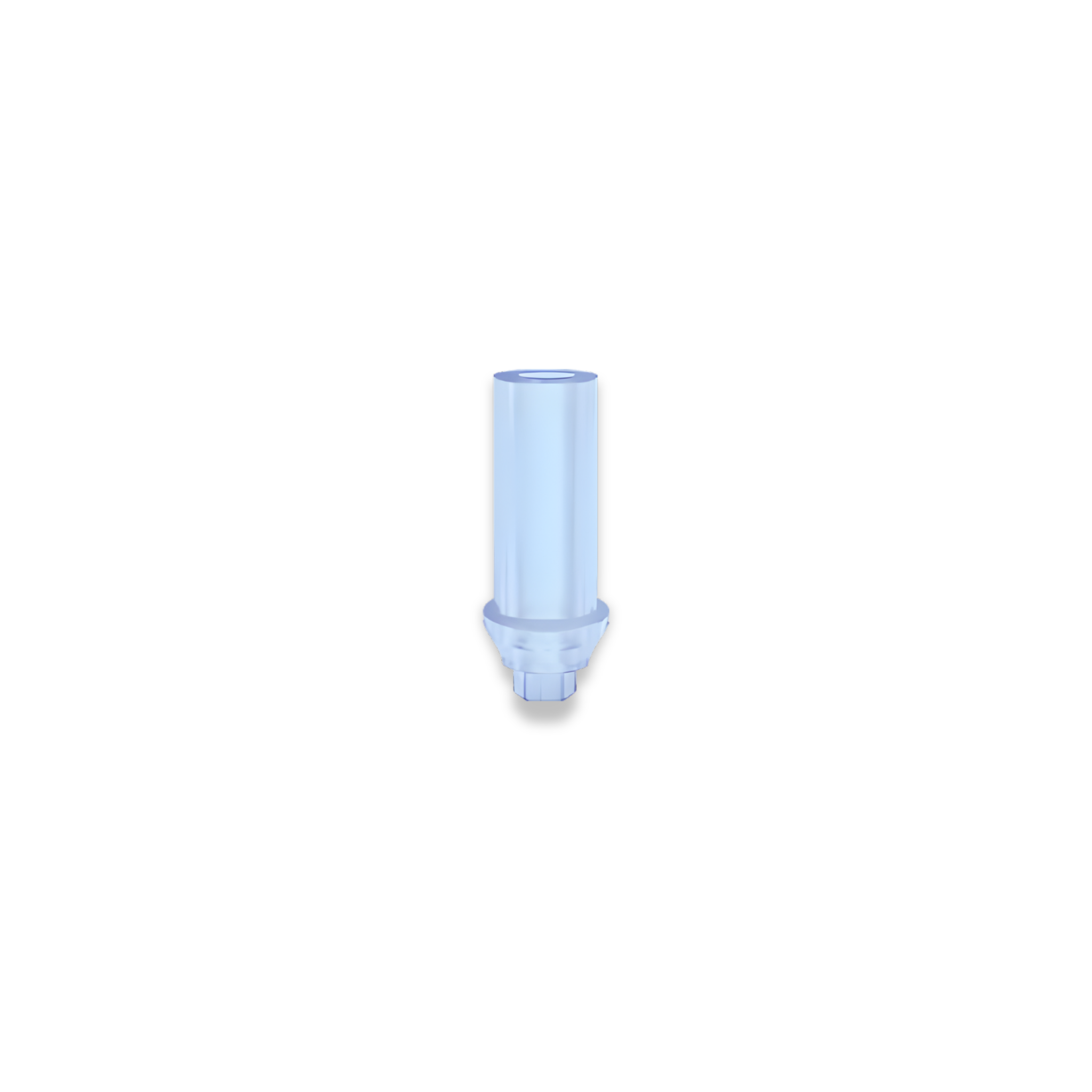 Kunststoffzylinder - Acryl - Standard-Gingivaprofil - Antirotation - Hexagon
