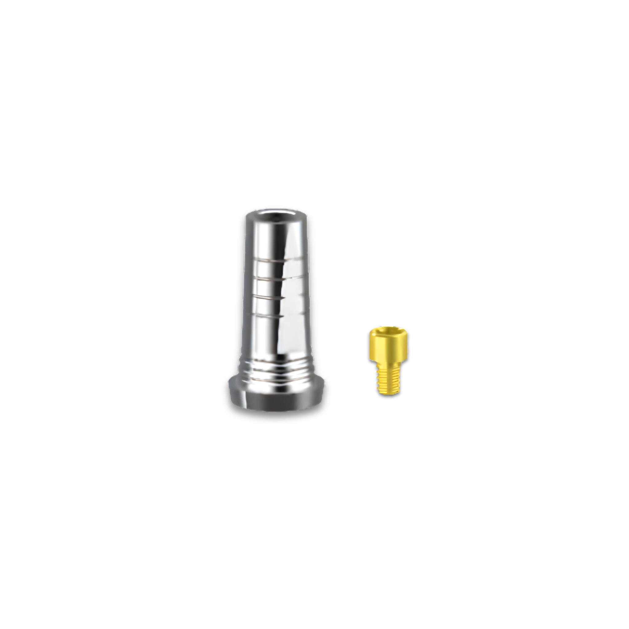Basis-Link für Klebetechnik - Titan Gr. 5 (Toronto) - Rotierend - Bonding Technique - Passive Verklebung