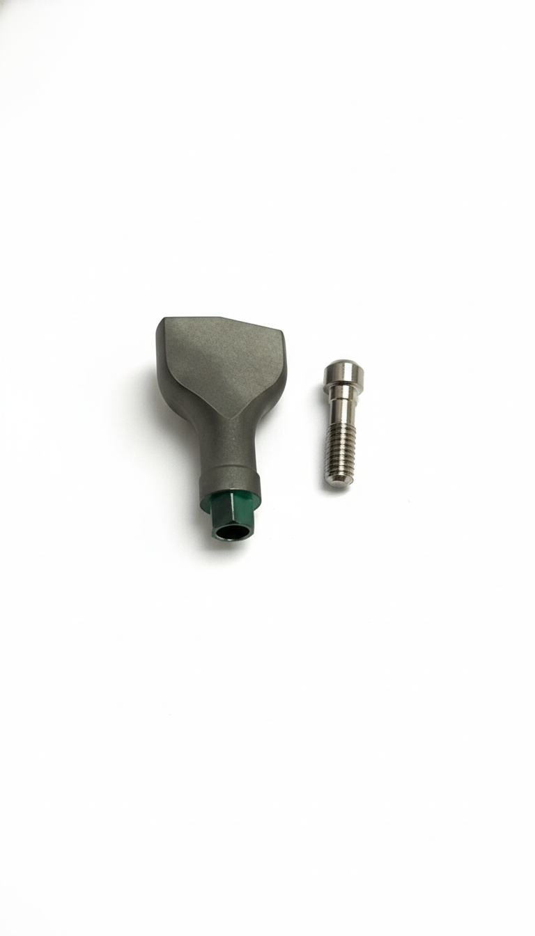 Scankörper - Titan Gr. 5 + MS - Schmales Gingivaprofil - Antirotation - Hexagon